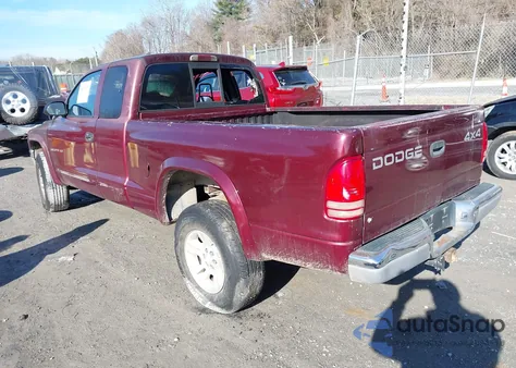 2001 Dodge Dakota Slt/Sport z USA, uszkodzony, nr VIN 1B7GG22N01S229380